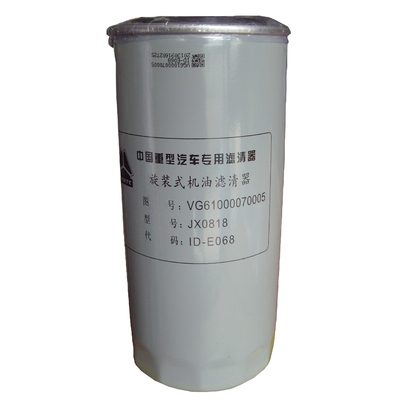 210*96 mm Truck Spare Parts VG6100007005 Oliefilter met staalmateriaal