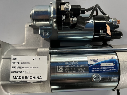 10 Tanden Auto Starter VG2600090210 voor Shaanxi Car Fitment Sinotruk Howo Truck Engine