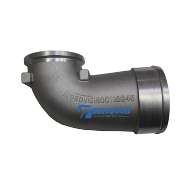 Deelnummer VG1800110045 Supercharger Link Elbow voor Howo Parts WD615 Sinotruk Motor