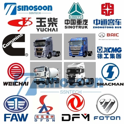 Weichai Motor Sinotruk HOWO A7 Shacman Foton FAW Dongfeng Bus Trailer Tractor Dump Tipper Truck Spare Parts Semi Truck Parts