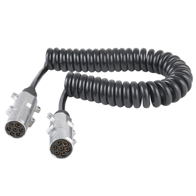 7 Pins aanhangwagen verbindingskabels spoel diameter 50 mm rechtstreekse levering voor vrachtwagen accessoires