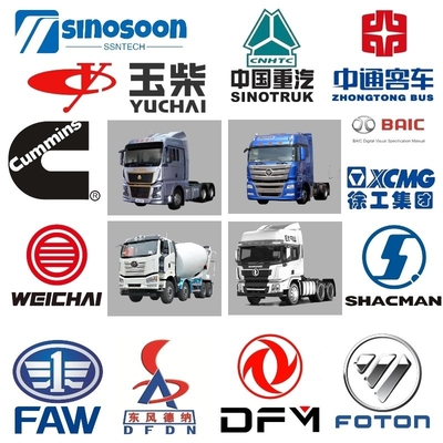 Shacman F3000 FAW Beiben Foton Dongfeng Weichai mijnbouwtruck onderdelen voor vervanging/reparatie