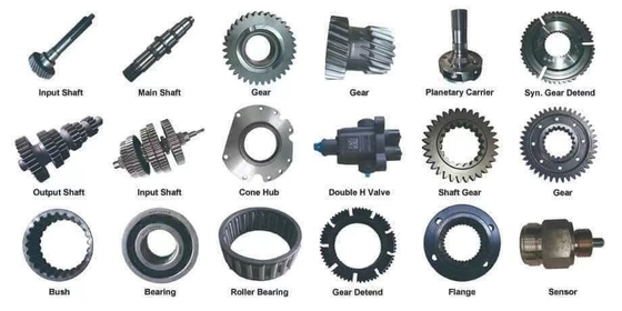 QT485D161-2403010 Interwiel differentiaal behuizing voor FAW Jiefang Auman originele kleur
