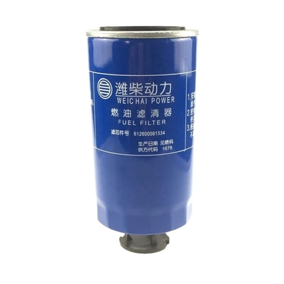 Sinotruk Howo zware vrachtwagen Weichai Power Engine Oliefilter 612600081334 voor Shacman Car Fitment