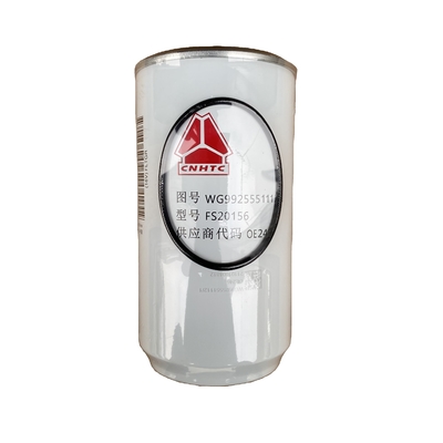 Sinotruk-onderdelen WG9925551112 / 1 Motorbrandstoffilter Waterseparator met oliefilter