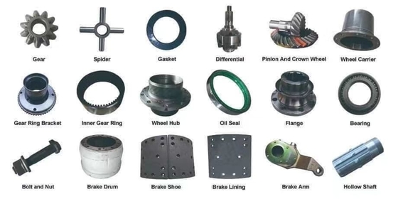 Auto model Dz97259690623 Voorbladveer voor Chinese Shacman Truck vervanging