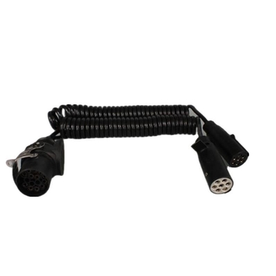 Onderdelen voor vrachtwagens Halve aanhangwagen 7 Pins Plug Socket Fittings M22*1.5 /NPT1.2 voor vervanging/reparatie