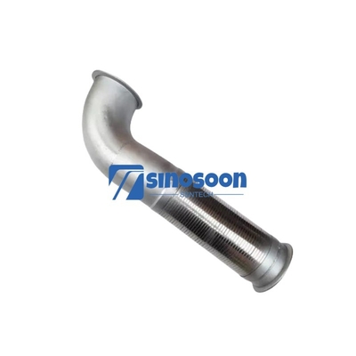 Sinotruk HOWO Truck Exhaust Pipe WG9725540154 Topkeuze voor FAW Jiefang Car Fitment