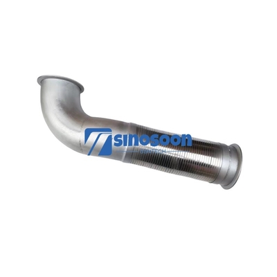 Sinotruk HOWO Truck Exhaust Pipe WG9725540154 Topkeuze voor FAW Jiefang Car Fitment